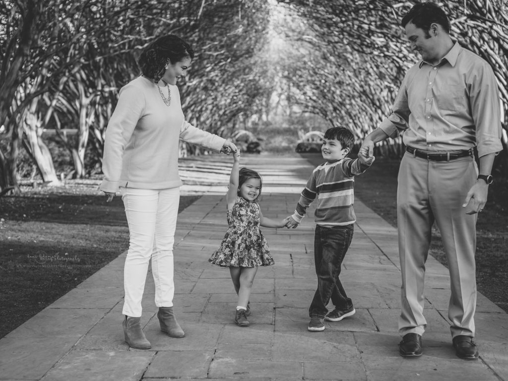 dallas arboretum family photography