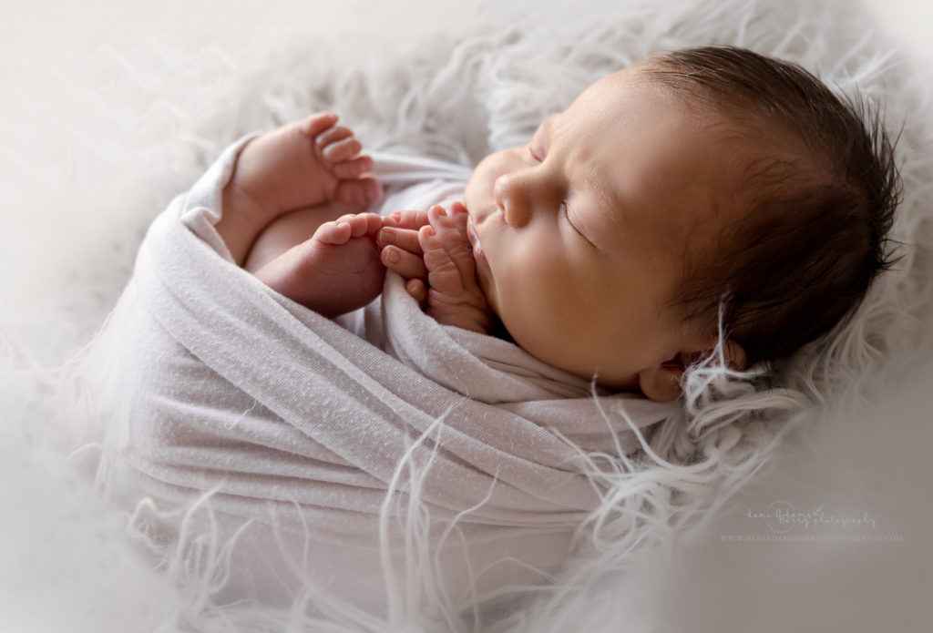 newborn backlit