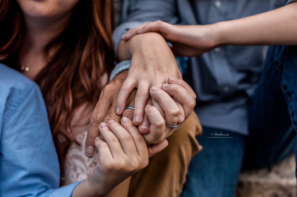 family hands