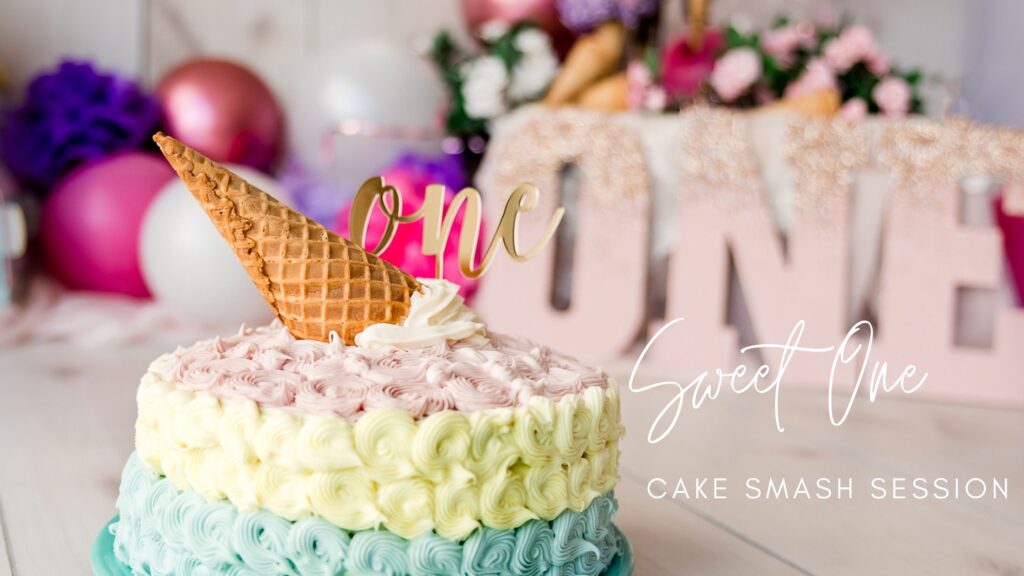 One Year Old Birthday Cake Girl Stock Photo 1620191236 | Shutterstock