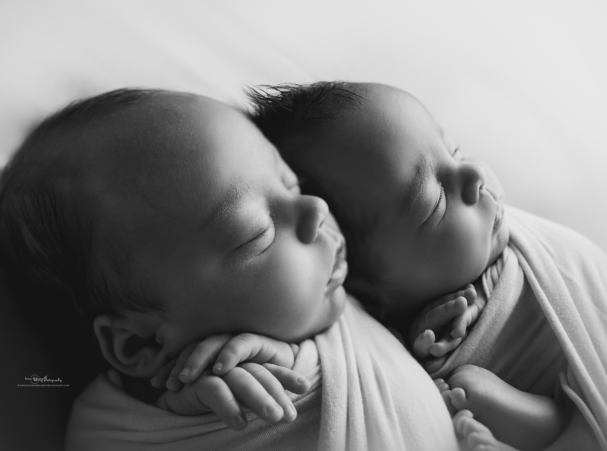 Timeless Twin Baby Photography - Best Newborn Photographer Dallas Tx