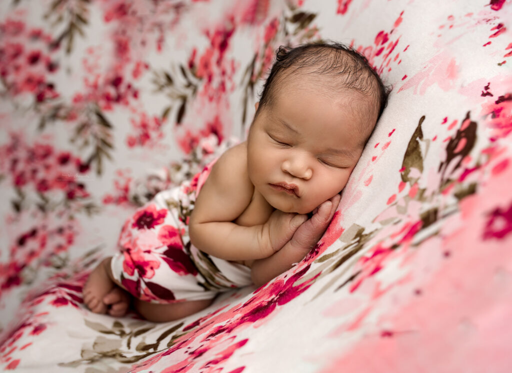 floral newborn pictures