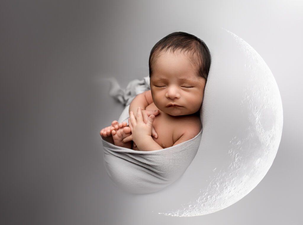 galaxy moon newborn photos 7