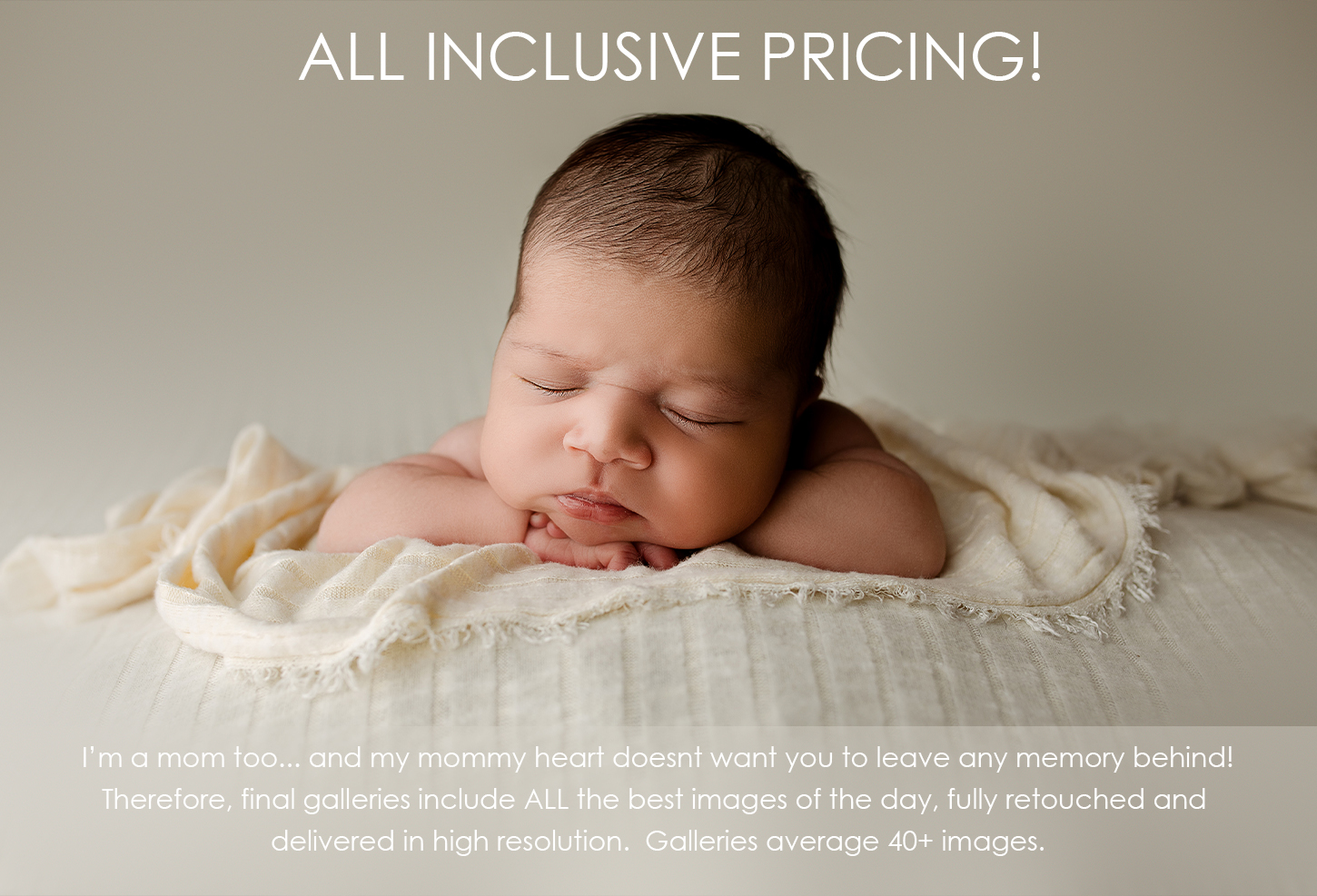 all inclusive newborn photography