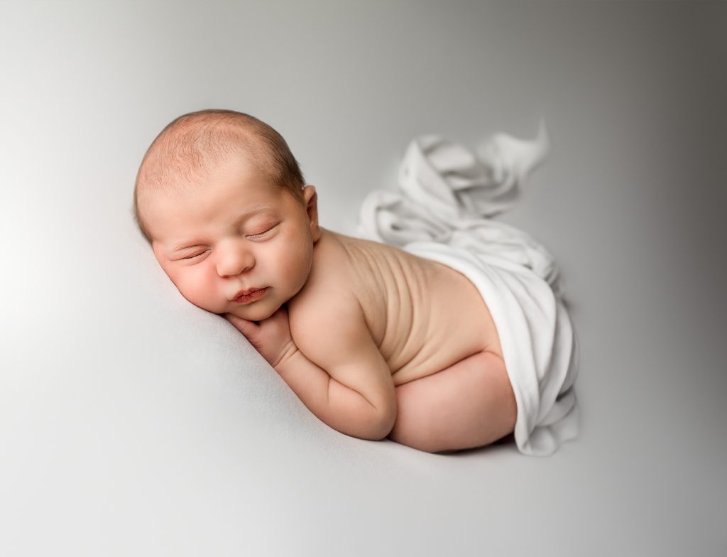 newborn boy photos neutral tones